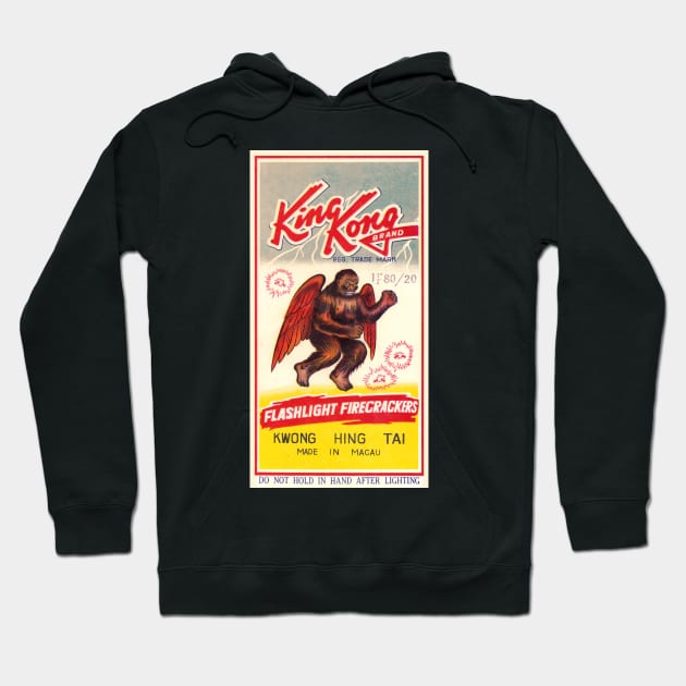 VINTAGE FIRECRACKER KING KONG BRAND IN MACAU Hoodie by kakeanbacot